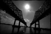 Mississippi River Bridge New Orleans, Louisiana